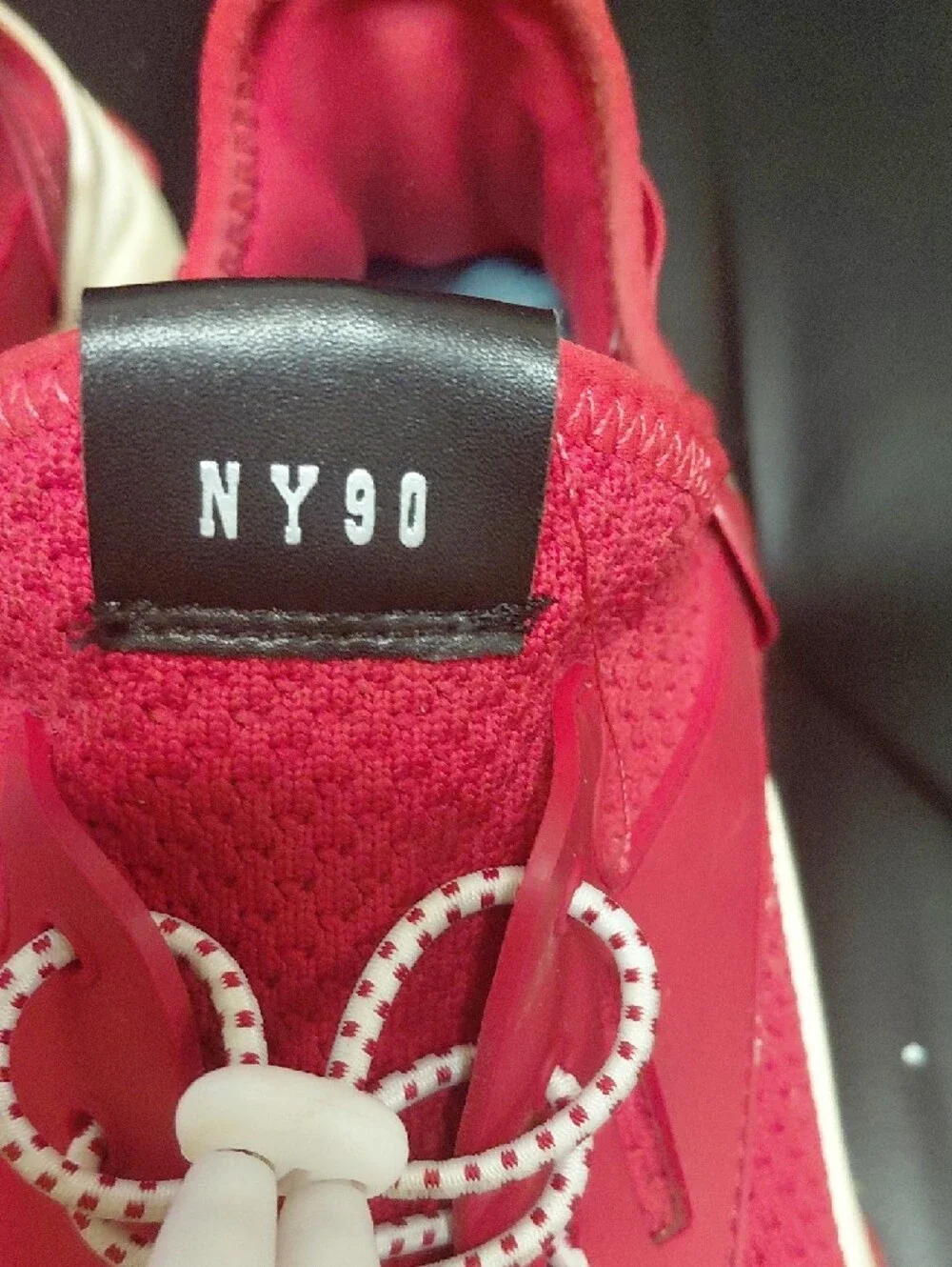 Women’s Red Knit Sneakers